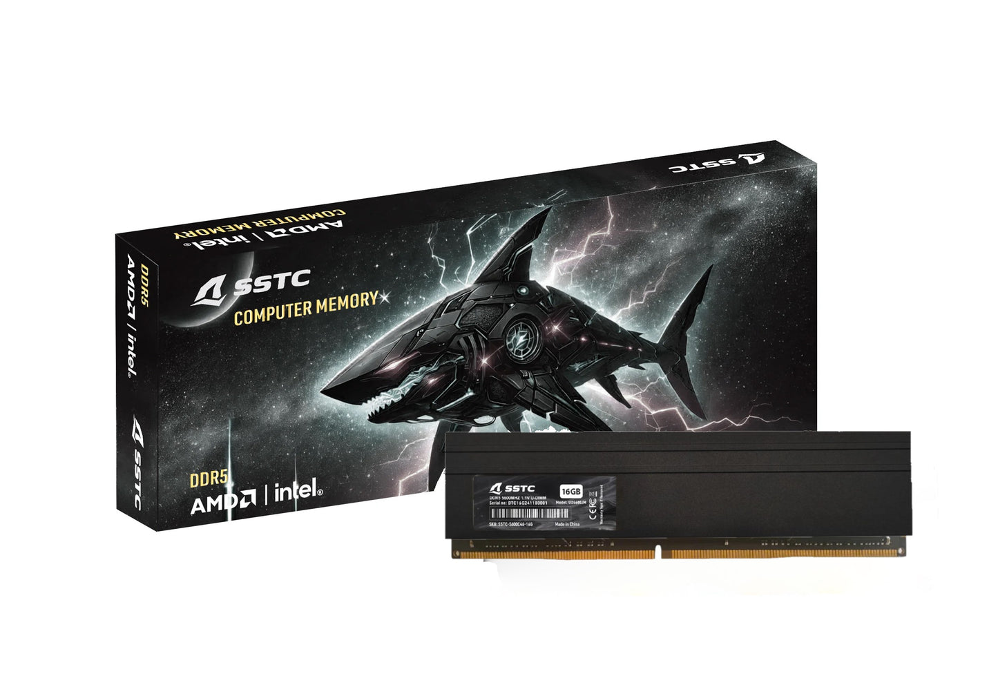SSTC DDR5 U-DIMM 5600MHz-1.1V 16GB - V2