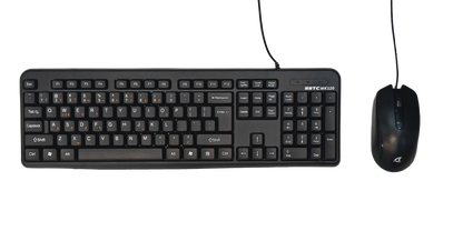 SSTC MK120 - Wired Keyboard & Mouse Combo