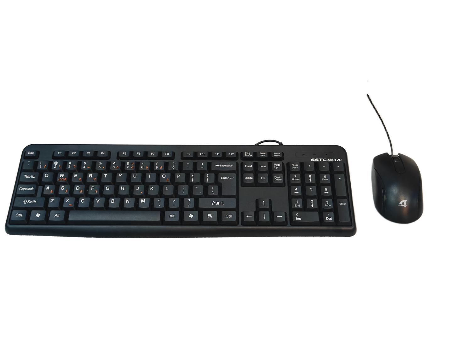 SSTC MK120 - Wired Keyboard & Mouse Combo