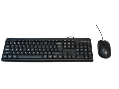 SSTC MK120 - Wired Keyboard & Mouse Combo