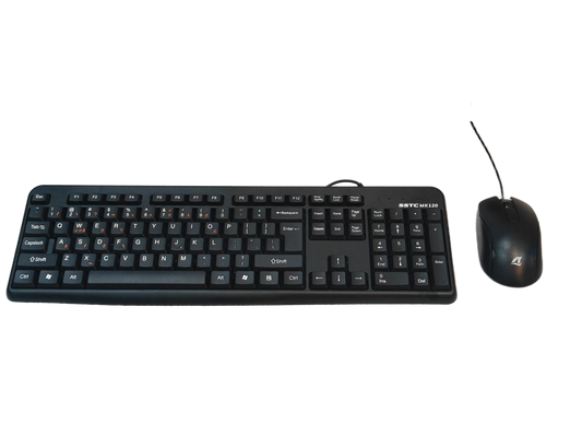 SSTC MK120 - Wired Keyboard & Mouse Combo