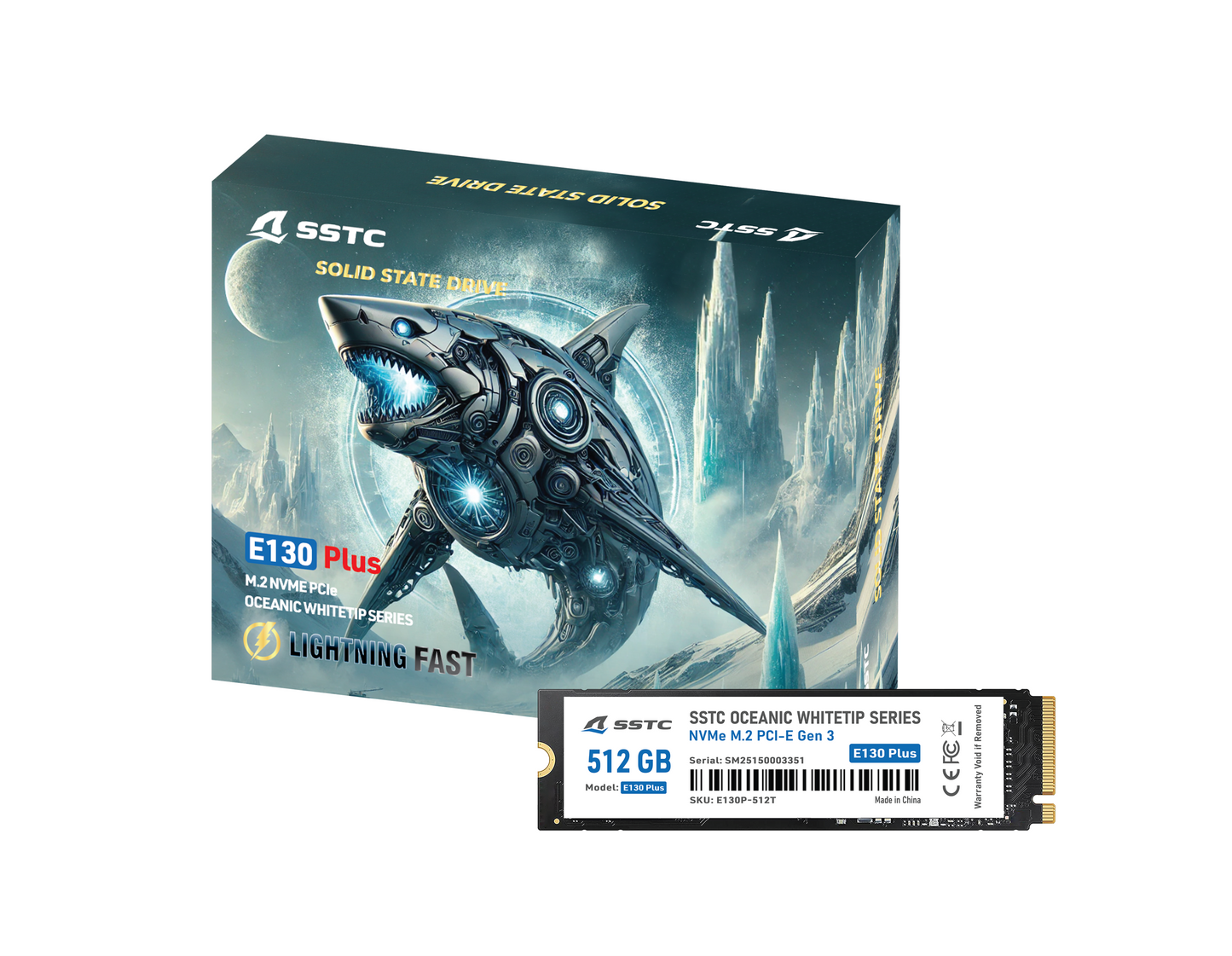 SSTC OCEANIC WHITETIP E130 PLUS