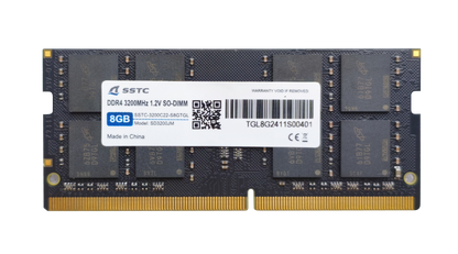SSTC DDR4 SO-DIMMM 3200MHz-1.2V 8GB/16GB/32GB