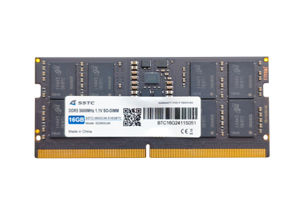 SSTC DDR5 SO-DIMMM 5600MHz-1.1V 8GB/16GB