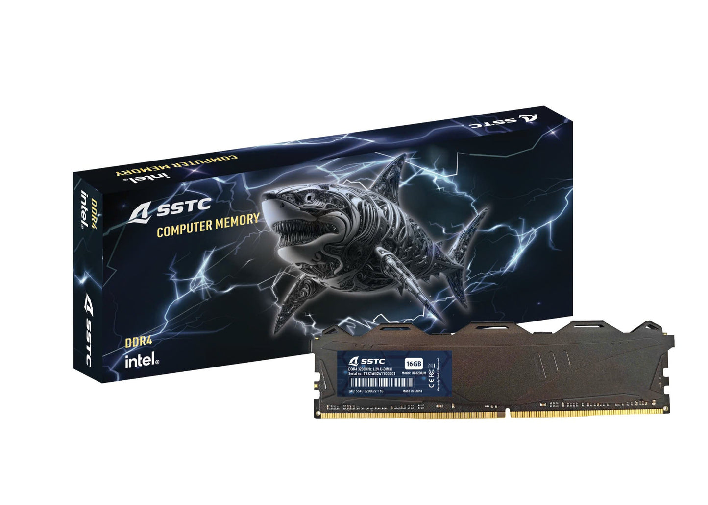 SSTC DDR4 U-DIMM 3200MHz-1.2V 8GB/16GB