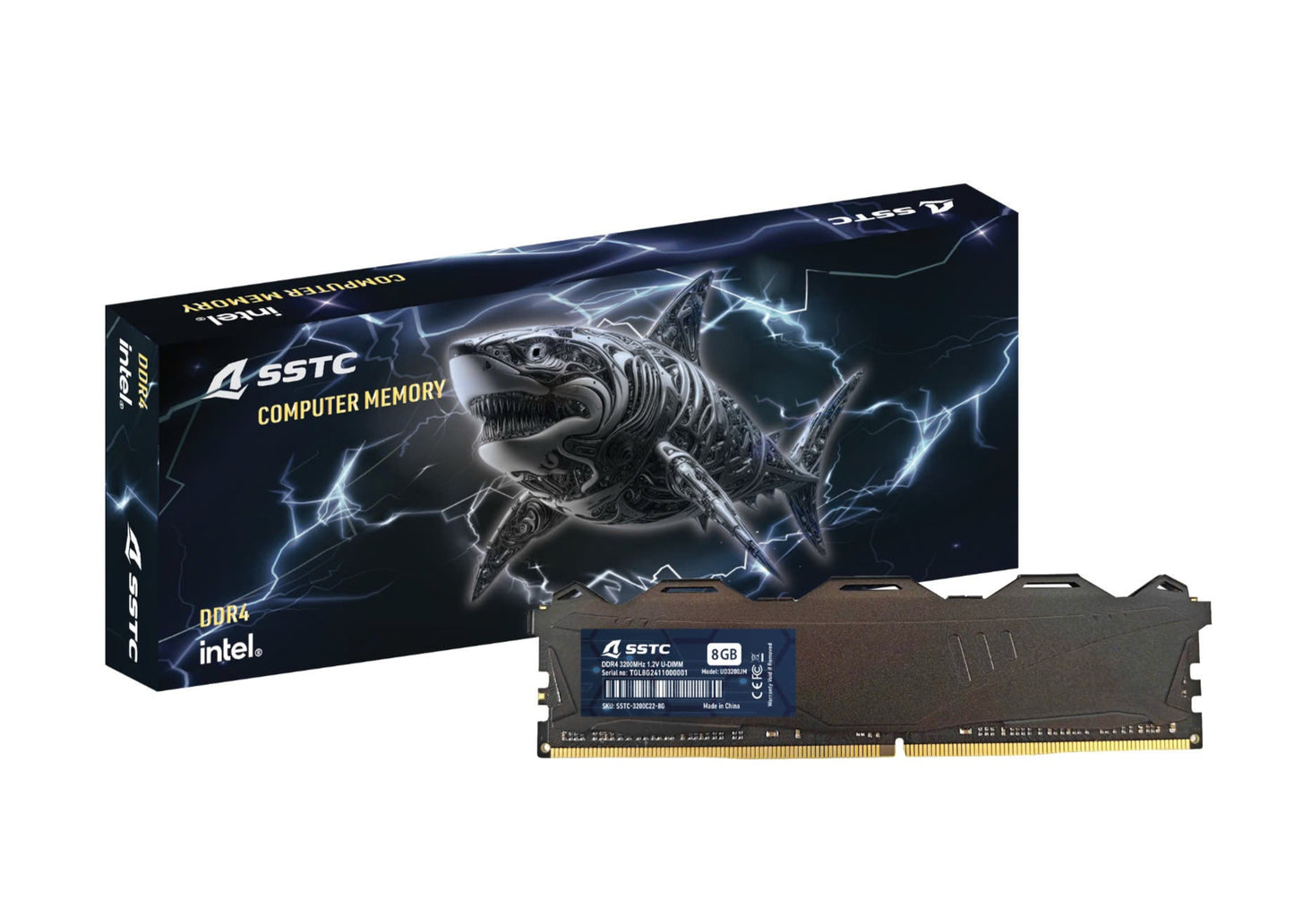 SSTC DDR4 U-DIMM 3200MHz-1.2V 8GB/16GB